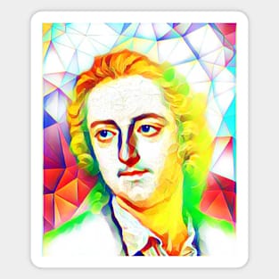 Thomas Gray Colourful Portrait | Thomas Gray Artwork 11 Magnet